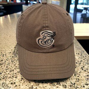 Panera Bread Restaurant Hat Brown Strap Back Dad Style Golf Cap